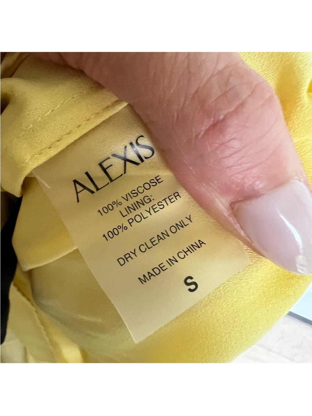 Alexis Saab Pleated Drop Waist Maxi Dress in Yellow - Picture 9 of 9